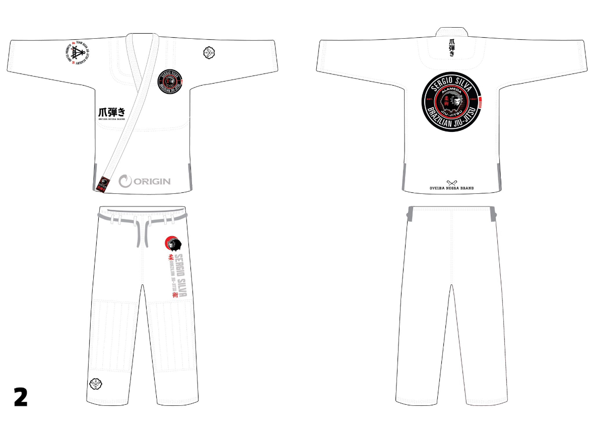 BJJ academy uniform
